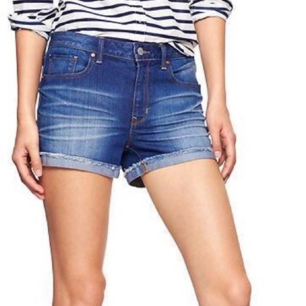 NWT Size 28 High Waist Gap Denim Shorts